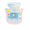 Babero alimentacion BUBA elefante arco iris