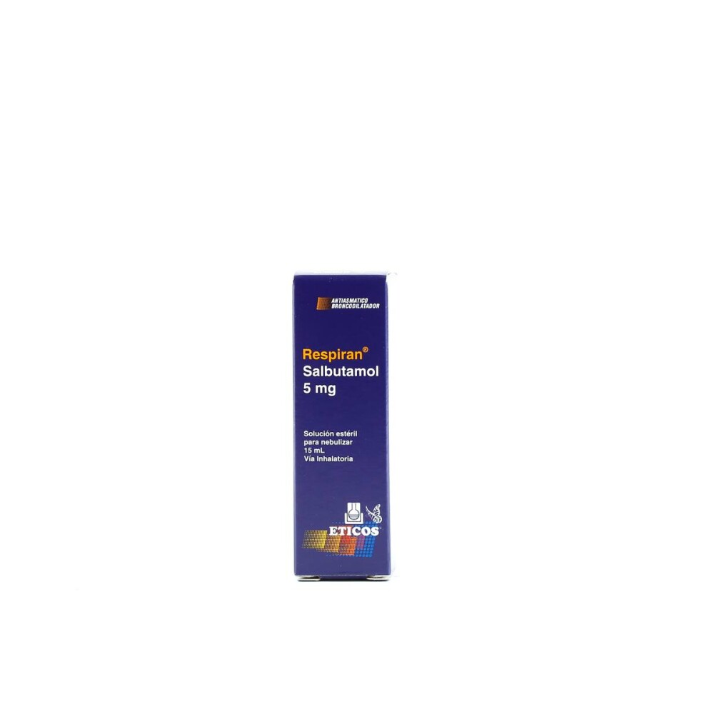 RESPIRAN P/NEBUL. GOTAS CJ X 15 ML. única
