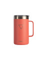 VASO CON MANIJA HYDRATE 710ML CORAL