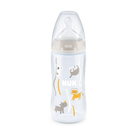 Mamadera NUK First Choice con Tetina Gris 300ml Mamadera NUK First Choice con Tetina Gris 300ml