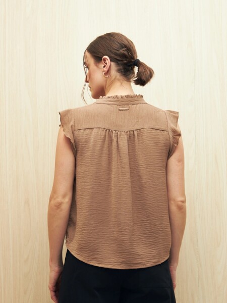 BLUZA ALLIE KEANE MARRON