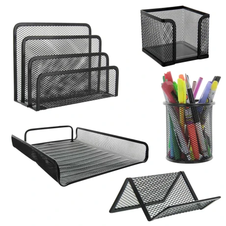ORGANIZADOR ESCRITORIO SET X5PCS ORGANIZADOR ESCRITORIO SET X5PCS