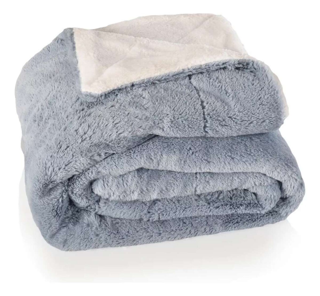 Frazada Reversible Polar Sherpa 2 Plazas 180x200 - Jean 