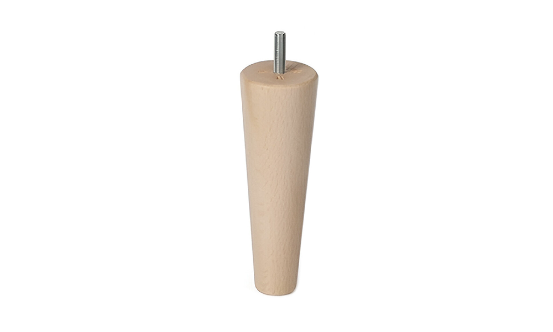 Pata De Madera Para Mueble Cónica 15 Cm 