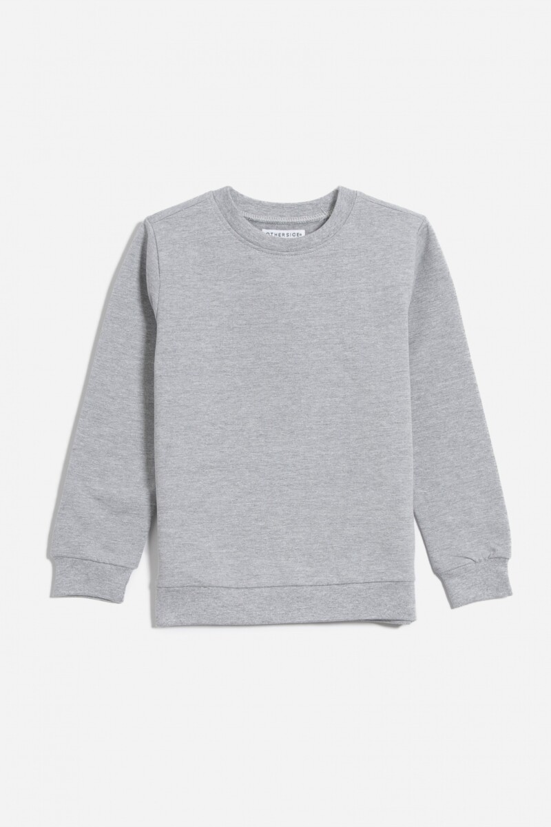 Buzo con puño - Gris 