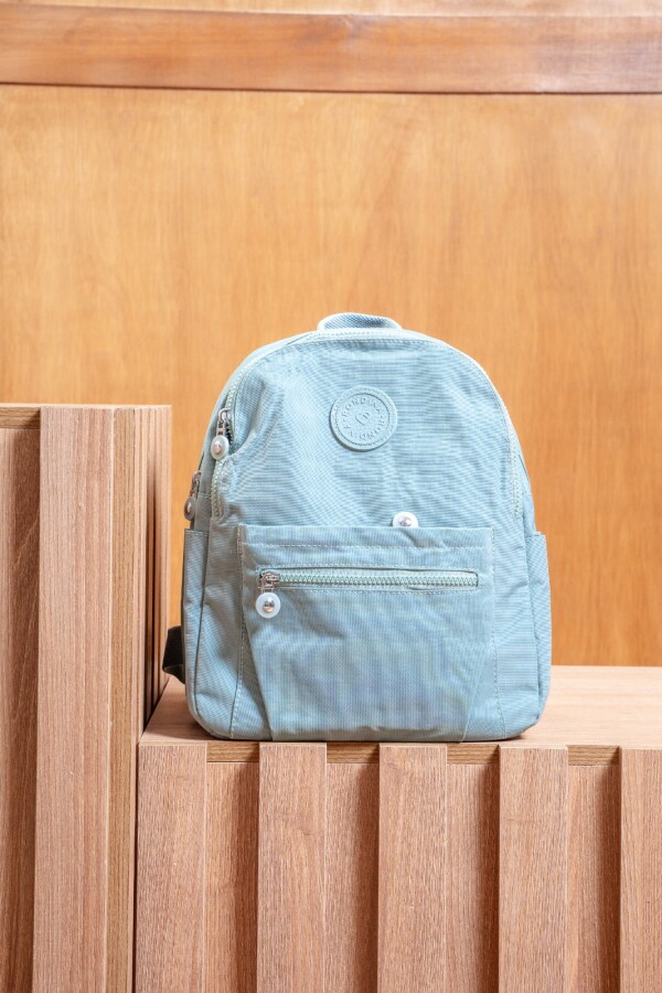 Mochila Mediana. VERDE AGUA