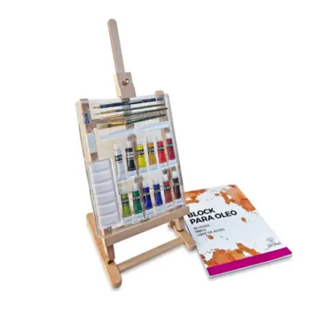 Set Da Vinci Oleo con Caballete Set Da Vinci Oleo con Caballete