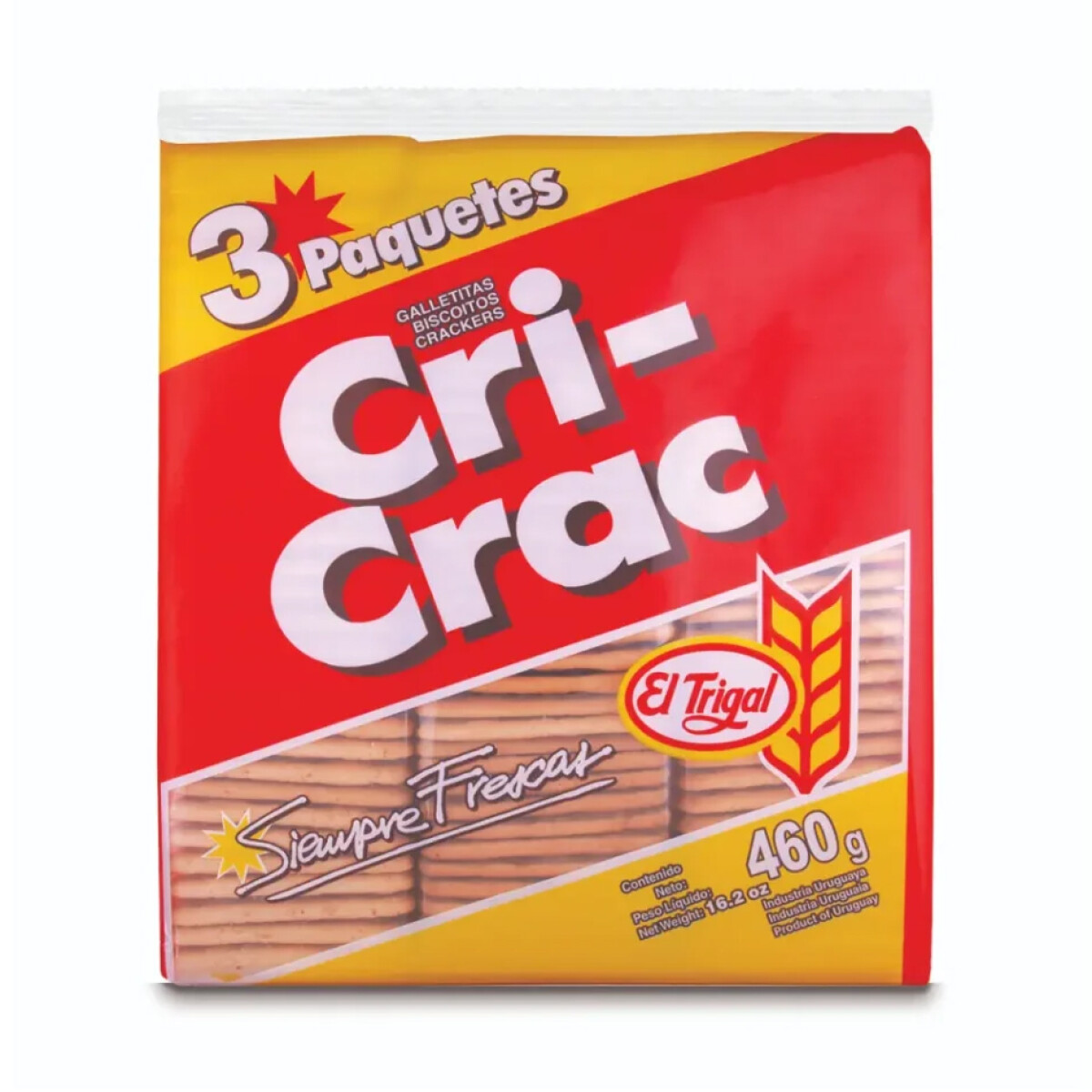 Galleta El Trigal Cri-Crac x 3 