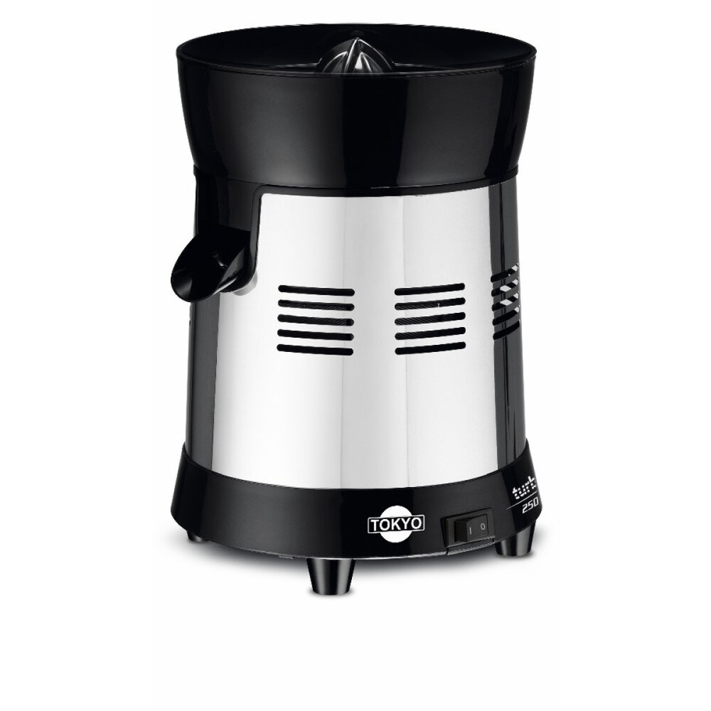 EXPRIMIDOR TOKYO TURBO PRO INOX 250W 2 CONOS + VASO+TAPA Unica