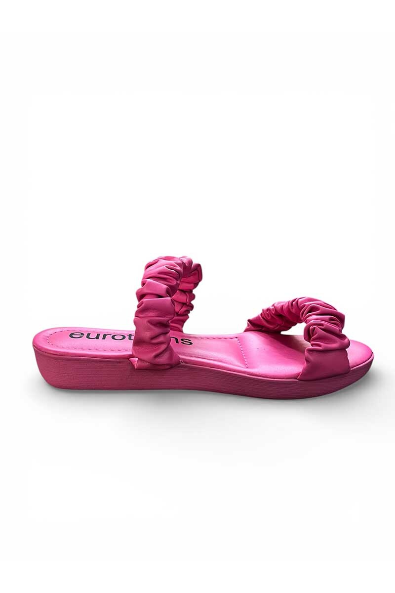 SANDALIA EUROTEENS 2 TIRAS Fuxia