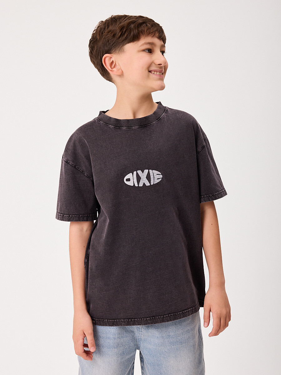 T-SHIRT M/C RIDANTE TEEN DIXIE Negro