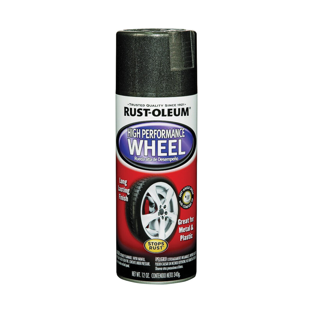 Esmalte Aerosol para Llantas 312g Rust-Oleum - Grafito Brillante 