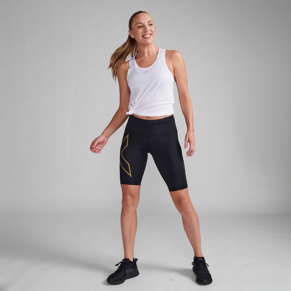 Light Speed Mid-Rise <br /> Compshort - Mujer 