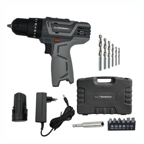Taladro Atornillador GLADIATOR TG410/12K1 10MM Taladro Atornillador GLADIATOR TG410/12K1 10MM