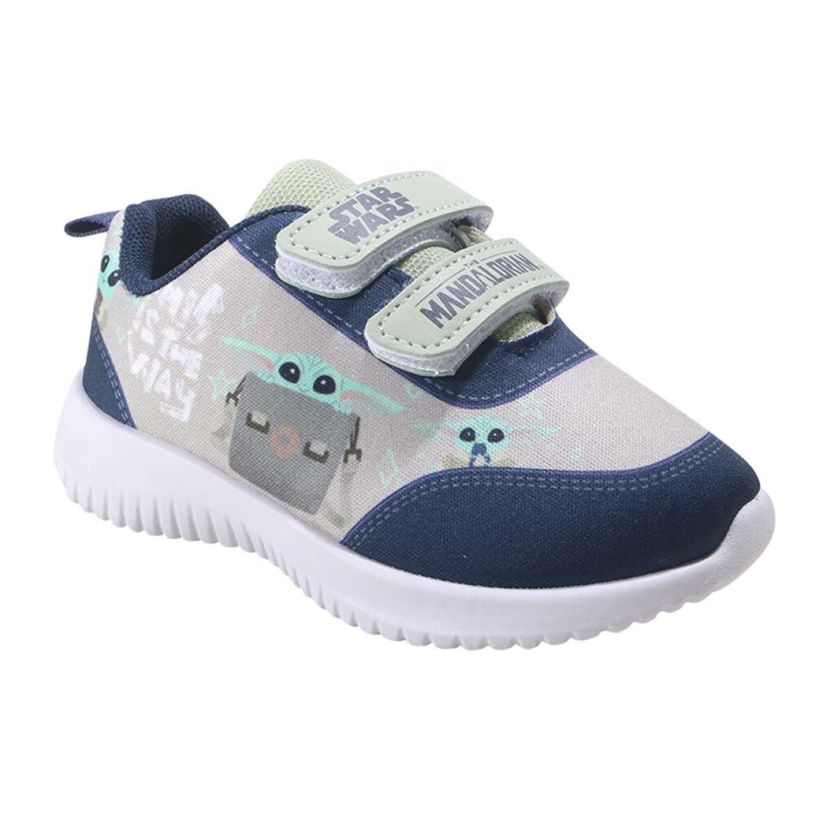 Calzado Deportivo Baby Yoda Championes Talle 25-29 - azul 