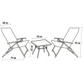 JUEGO DE JARDIN 2 SILLONES + MESA - SAN PABLO JUEGO DE JARDIN 2 SILLONES + MESA - SAN PABLO