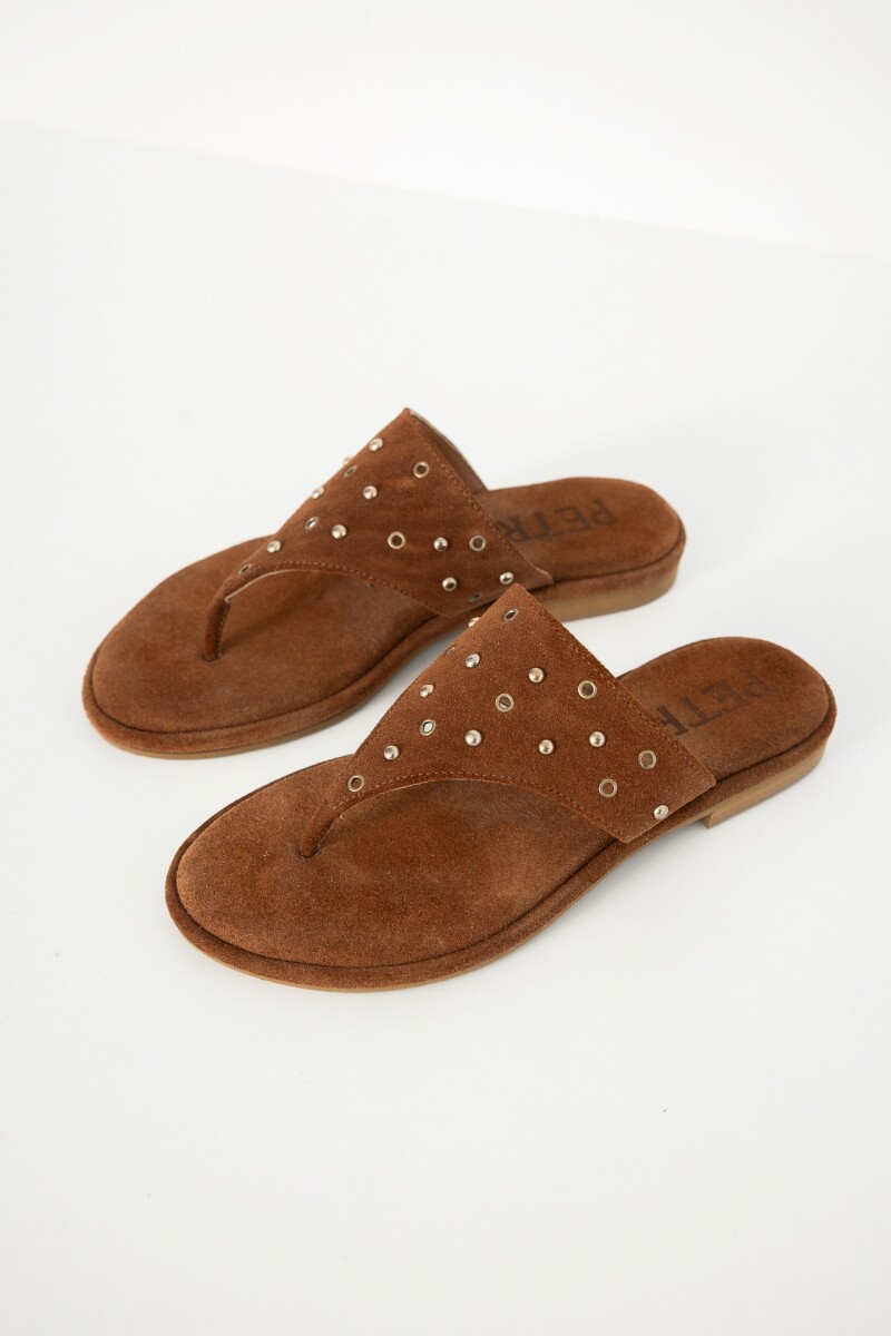 Sandalia Moon Marron