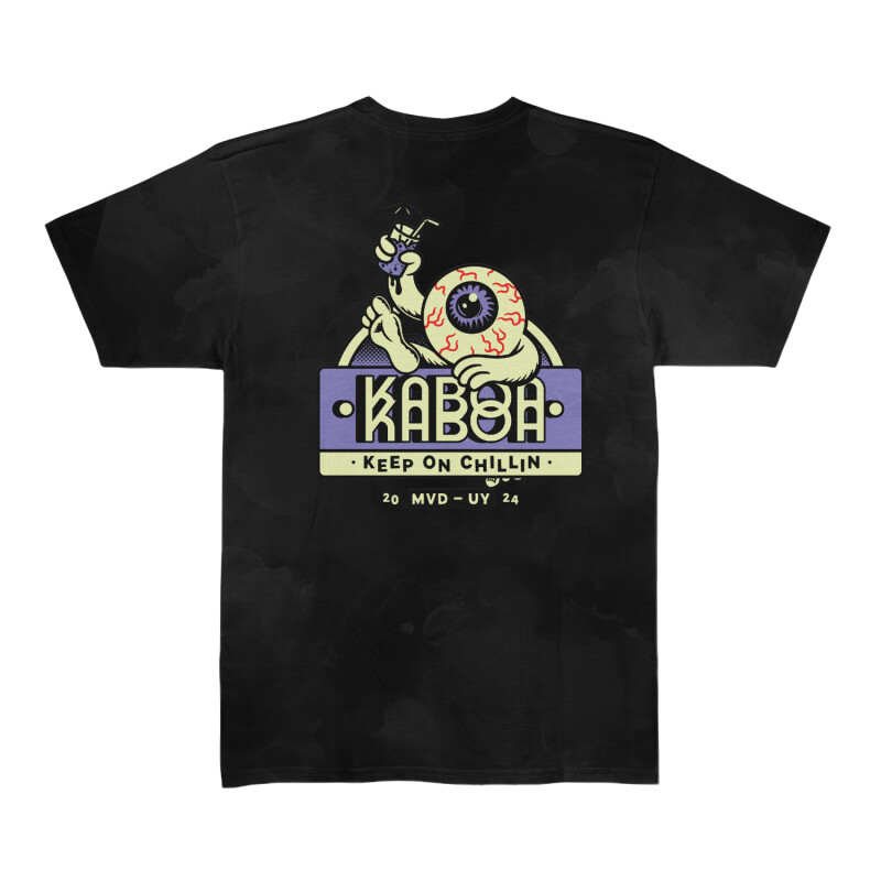 Remera Mc Kaboa Ojo - Negro Remera Mc Kaboa Ojo - Negro