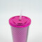 Vaso Con Tapa + Sorbito Vanta Estampado 1
