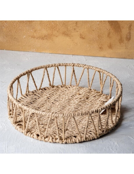 BANDEJA SISAL D30x6CM NATURAL BANDEJA SISAL D30x6CM NATURAL