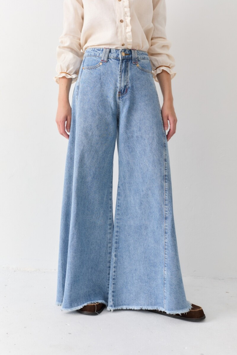 JEAN WIDE XL - Celeste 