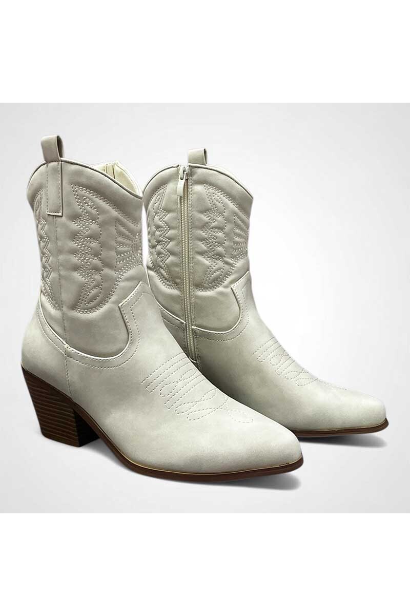 BOTA MUJER TEJANA Crudo