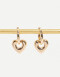 Aros Argollas Metal Argollas De Metal Reciclado - Dorado