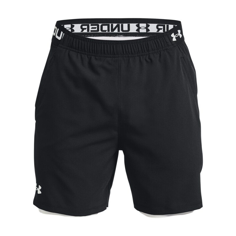 UA Vanish Woven 2in1 Sts-GRY BLK-001