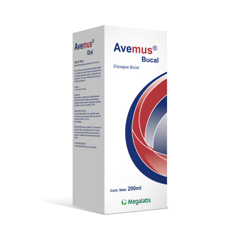 Enjuague Bucal Avemus 200 Ml. Enjuague Bucal Avemus 200 Ml.