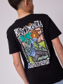 T-SHIRT ZALCONE TEEN RUSTY Negro