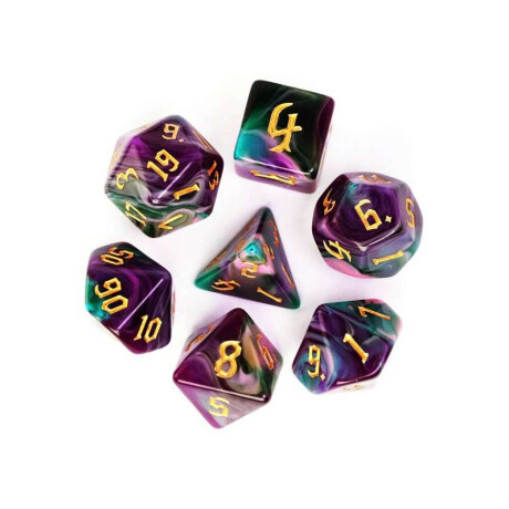 Set de Dados Fusión Verde y Violeta