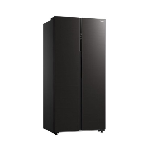 REFRIGERADOR MIDEA SIDE BY SIDE 482L INVERTER BLACK Acero
