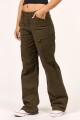 PANTALON LEIA CARPENTER M-militar