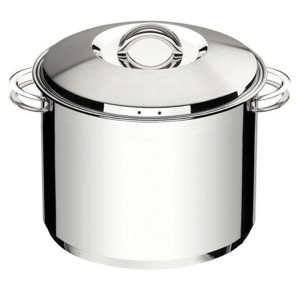 Olla alta con asas modelo SOLAR, 9,55 Lts. -TRAMONTINA TF1675