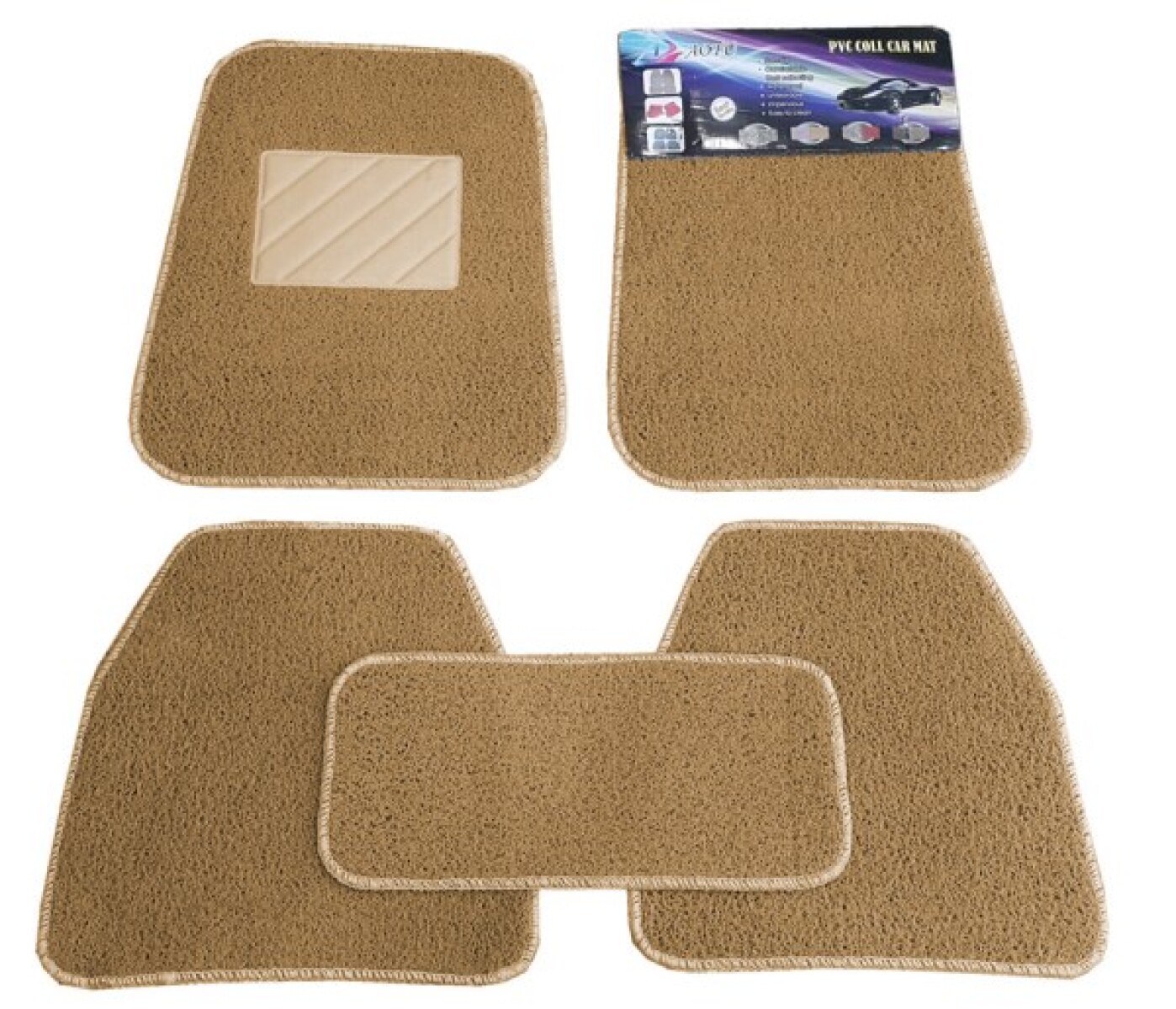 ALFOMBRAS - NOMAD ALTO TRANSITO 4PZAS - 