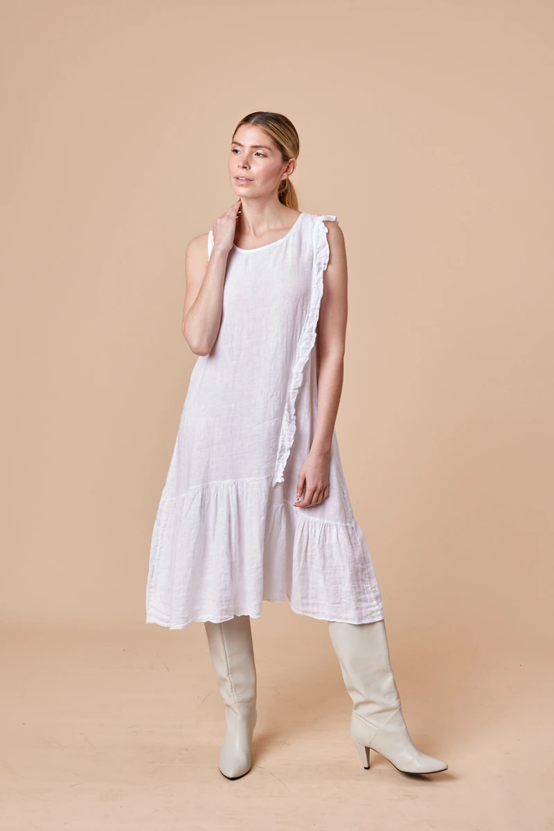 VESTIDO PAULA - Blanco 