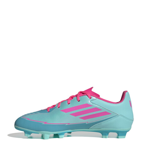 Championes de Fútbol 11 Unisex Adidas F50 Club Messi Verde Agua - Rosado - Cian