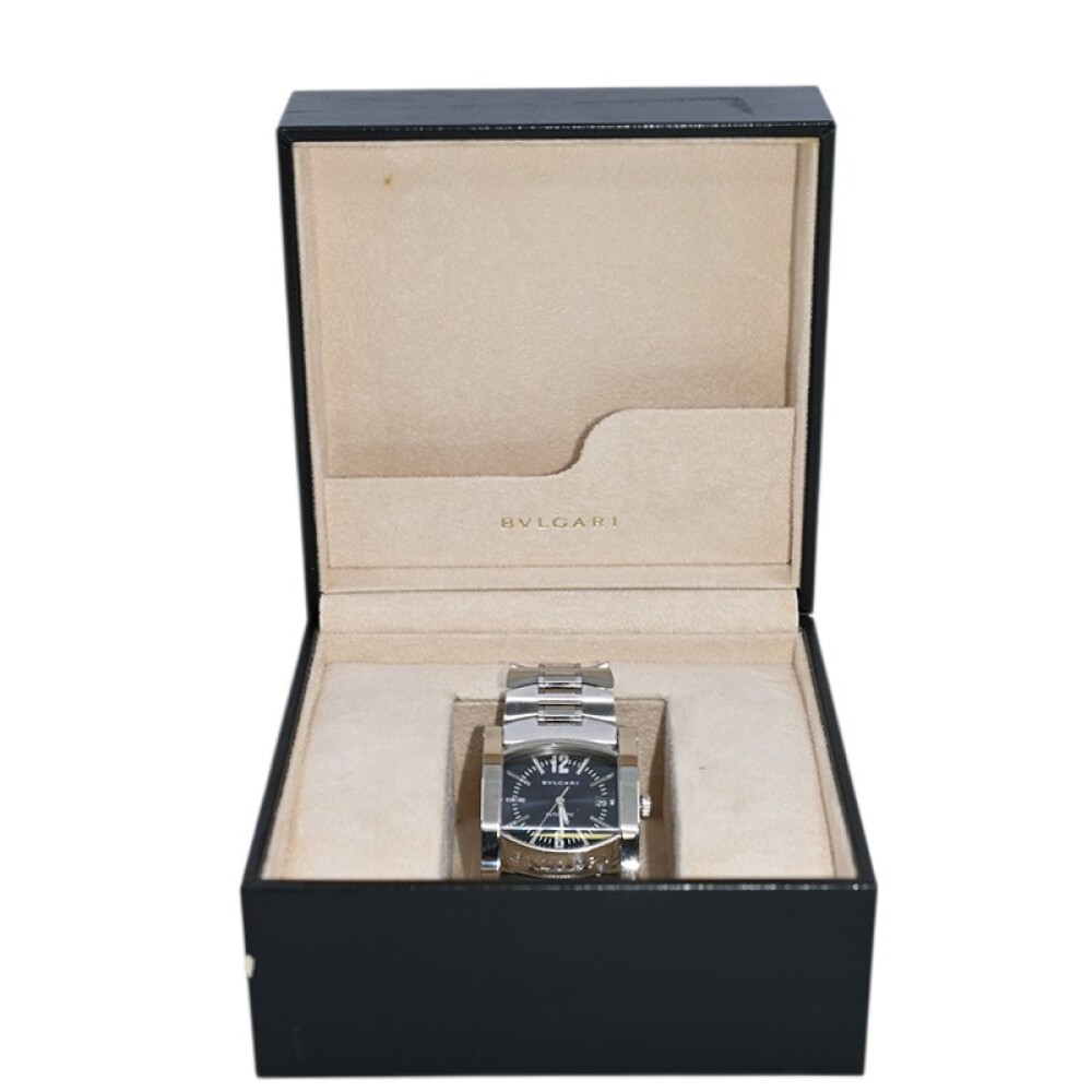 Bulgari Assioma hombre AA48S automático 38 mm acero inoxidable con estuche Bulgari Assioma hombre AA48S automático 38 mm acero inoxidable con estuche