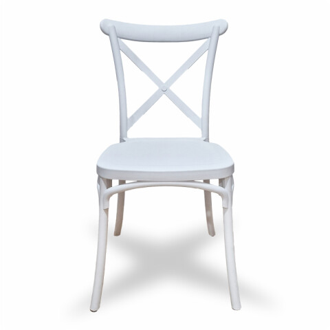Silla Estilo Nórdico Katrina Para Comedor o Jardín - Blanco Silla Estilo Nórdico Katrina Para Comedor o Jardín - Blanco