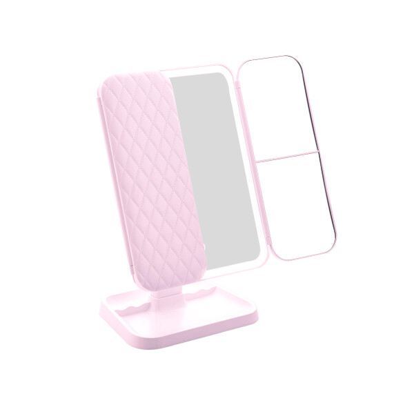 Espejo LED para maquillaje color rosa Espejo Led Para Maquillaje Color Rosa