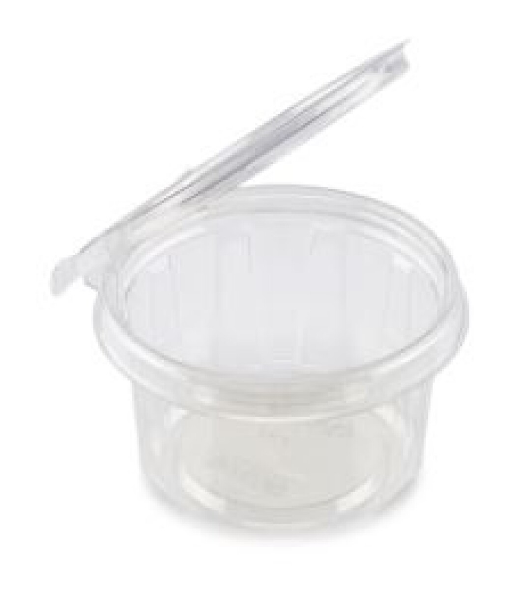 POTE PET REDONDO CON TAPA 12X5 350 ML 