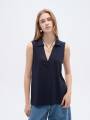 Musculosa Bek Azul Marino