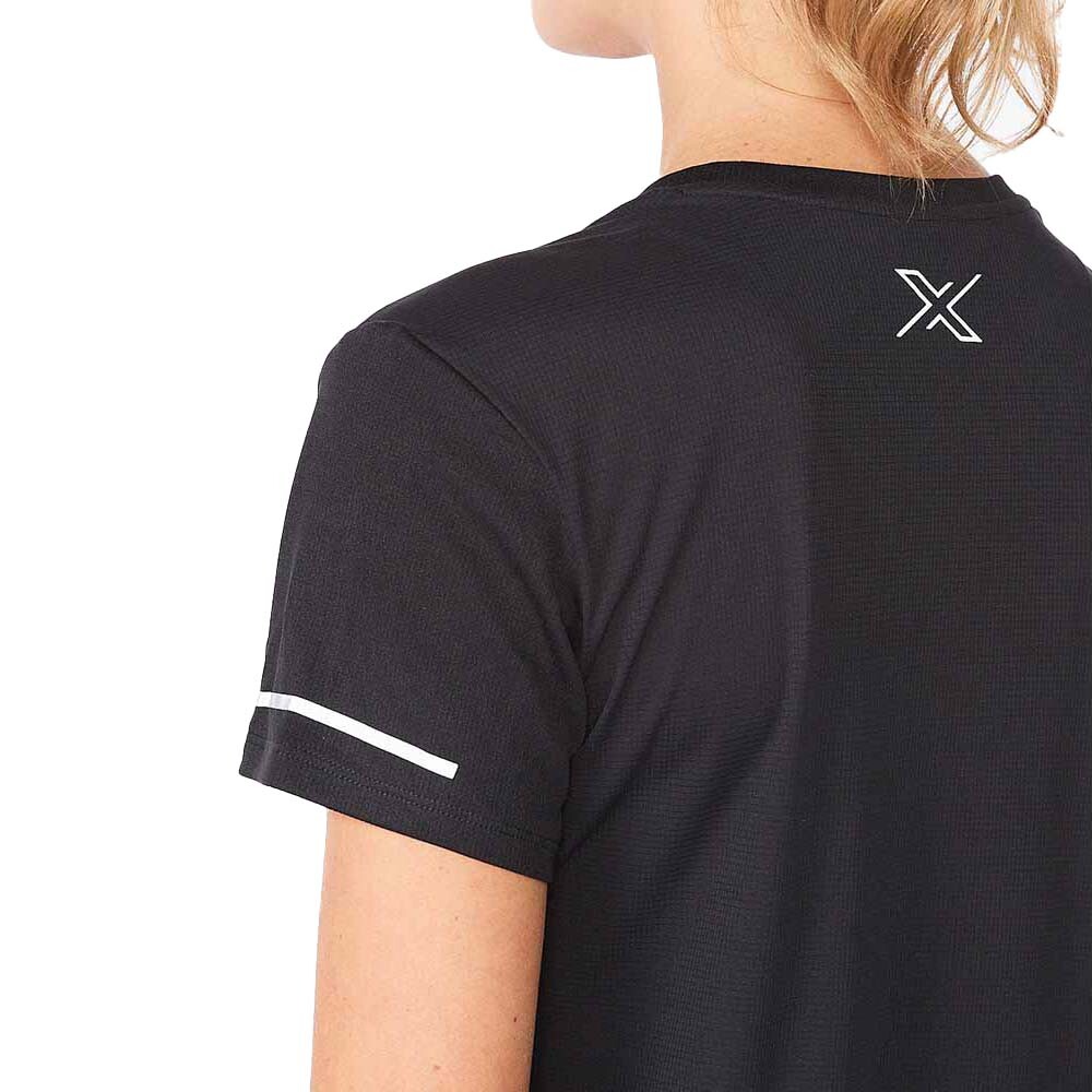 Aero Tee - Mujer Black/silver Reflective
