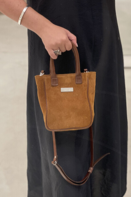 Cartera diva Gamuza oxido