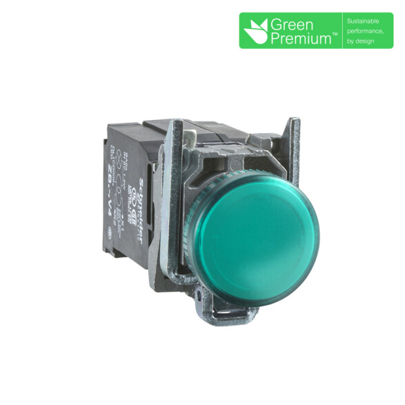 Piloto led verde ø22mm IP67 230/240Vac TL5363