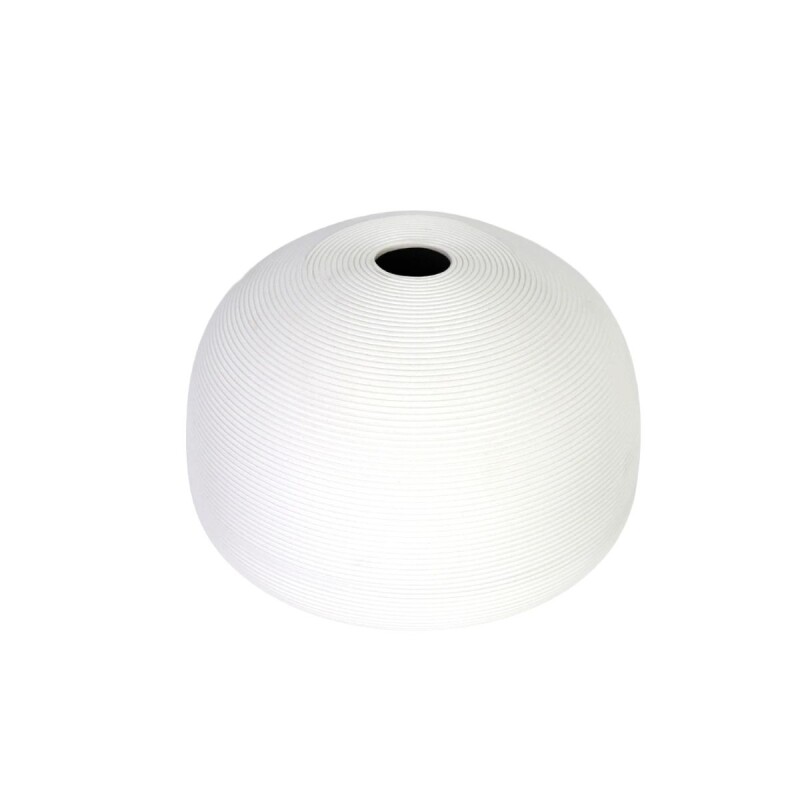 BASE CERAMICA BLANCA 18X18X12CM Unica