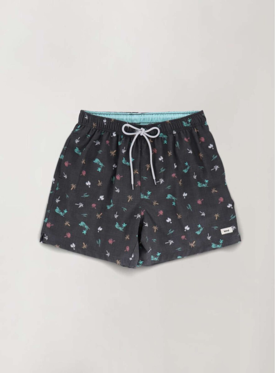 Short 4way stretch - Wild tropic 