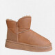 BOTA PLATAFORMA CORDERITO MARRÓN