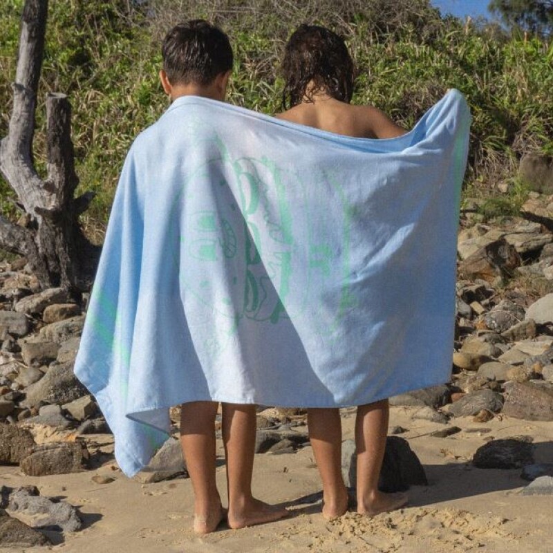 Toalla de playa para chicos Blue Lime