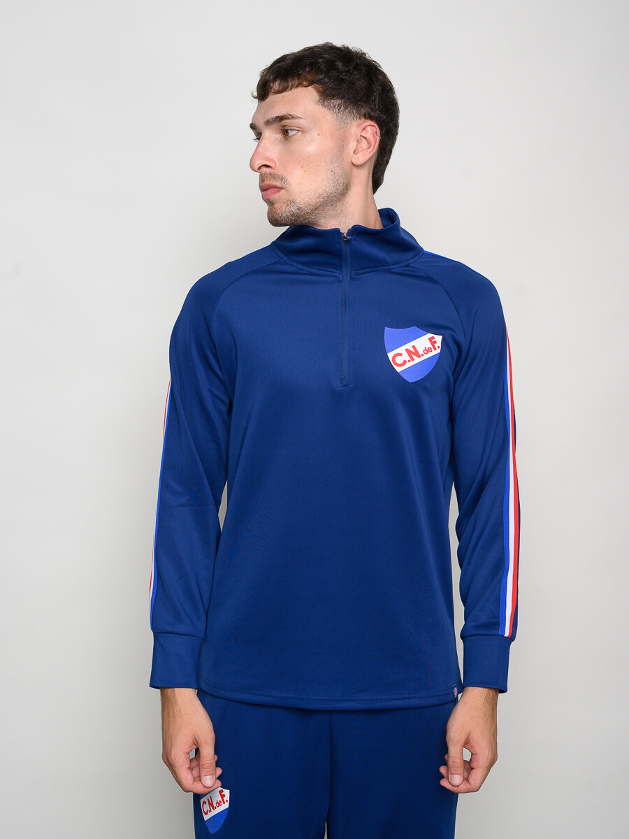 HALF ZIPPER ENTRENO Nacional Licencias Hombre - 001 
